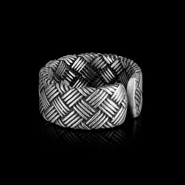 ENDLESS WEAVE. - 925 STERLING SILVER
