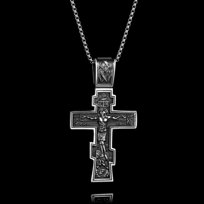 DARK JESUS CROSS.