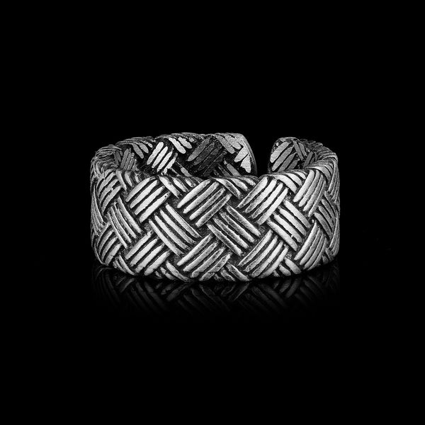 ENDLESS WEAVE. - 925 STERLING SILVER