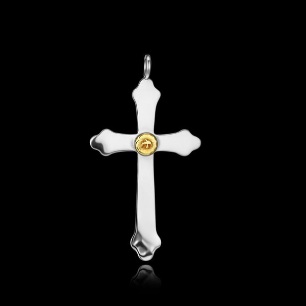 GEMCROSS. - 925 STERLING SILVER