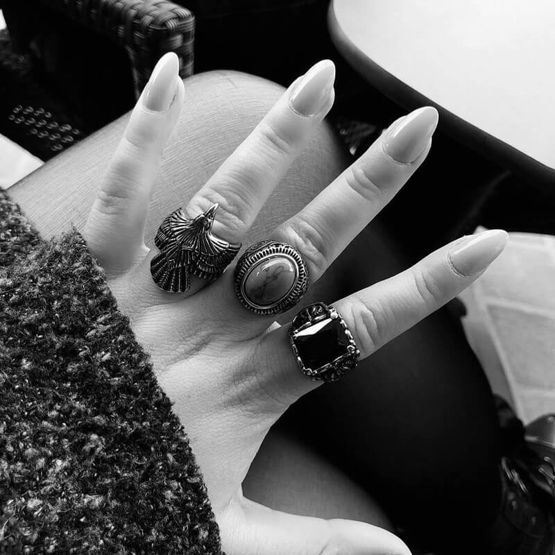 BLUE EYES. - 925 STERLING SILVER